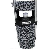 CRUTCHEZE CRUTCH BAG - BLACK LEOPARD - CRUTCH-Bags