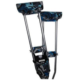CRUTCHEZE CRUTCH BAG - BLUE GRAFFITI TATTOO - CRUTCH-Bags