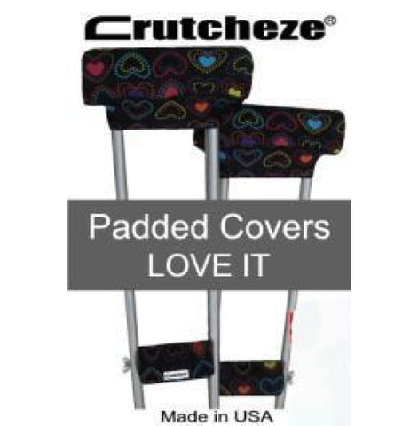 CRUTCHEZE CRUTCH PADDED COVERS - LOVE IT