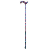 DERBY ADJUSTABLE FOLK FLOWERS - CANES