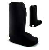 My Recovers WALKING BOOT COVER High Top Zippered Back BLACK - CHOOSE A SIZE - BOOT COVERS