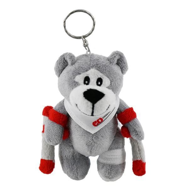 OssenBear small– KEY RING PLUSH BEAR WITH CRUTCHES | Cool