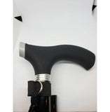 SOFT STEP FOLDING CANE - Solid Black - CANES