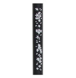 ADJUSTABLE CANE-Cherry Blossoms on Black - NEW ARRIVALS