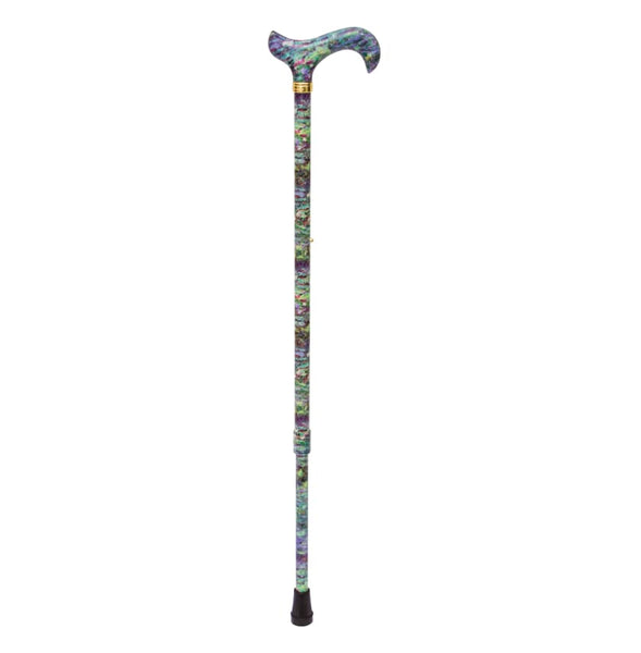 National Gallery Petite Adjustable Folding Cane - Monet Water Lily