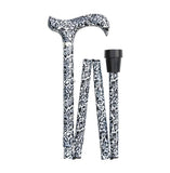 FOLDING CANE SNOW LEOPARD - CANES
