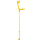 KOWSKY FOREARM CRUTCHES OPEN CUFF Soft Anatomic Grip Full Color - Yellow - CRUTCHES-Forearm