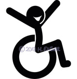 VINYL TRANSFER STICKER - Small 3.7x4.5mm / Black - STICKERS n More