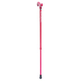 ADJUSTABLE CANE- White Hearts on Pink - NEW ARRIVALS