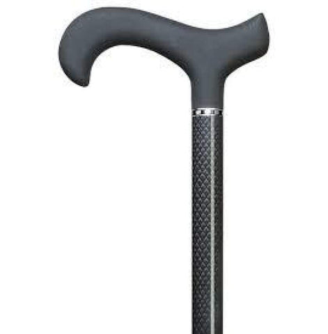 CARBON FIBER ADJUSTABLE CANE - Mens Triple Wound