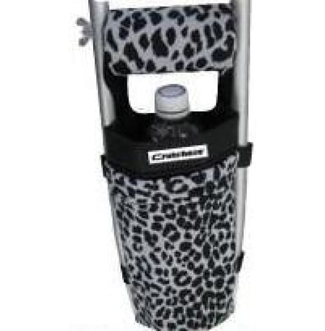 CRUTCHEZE CRUTCH BAG - BLACK LEOPARD
