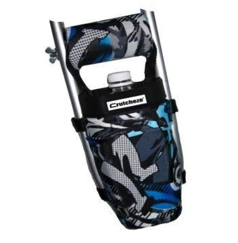 CRUTCHEZE CRUTCH BAG - BLUE GRAFFITI TATTOO