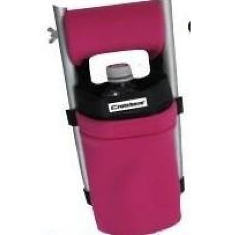 CRUTCHEZE CRUTCH BAG - HOT PINK
