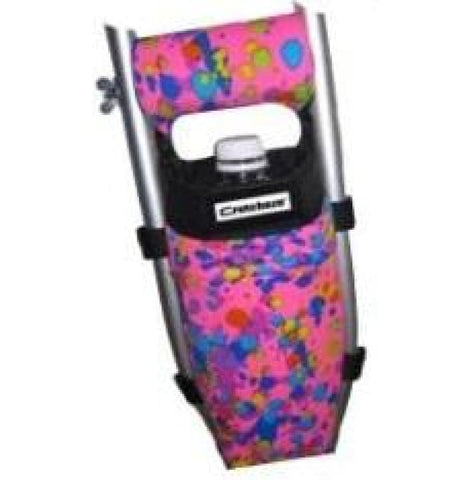 CRUTCHEZE CRUTCH BAG - PINK SPLATTER