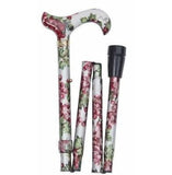 FOLDING CANE FLORAL- RED GRAPES - CANES