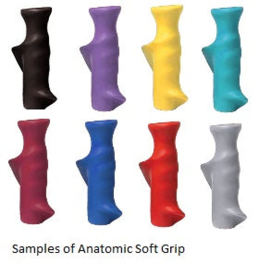 Kowsky Forearm Crutch Replacement Grips Anatomic Soft - CRUTCHES-Forearm