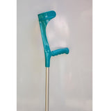 KOWSKY FOREARM CRUTCHES OPEN CUFF Soft Ergonomic Grip Part Color - Turquoise - CRUTCHES-Forearm