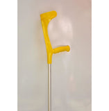 KOWSKY FOREARM CRUTCHES OPEN CUFF Soft Ergonomic Grip Part Color - Yellow - CRUTCHES-Forearm