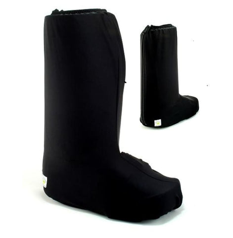 My Recovers WALKING BOOT COVER High Top, Zippered Back,  BLACK