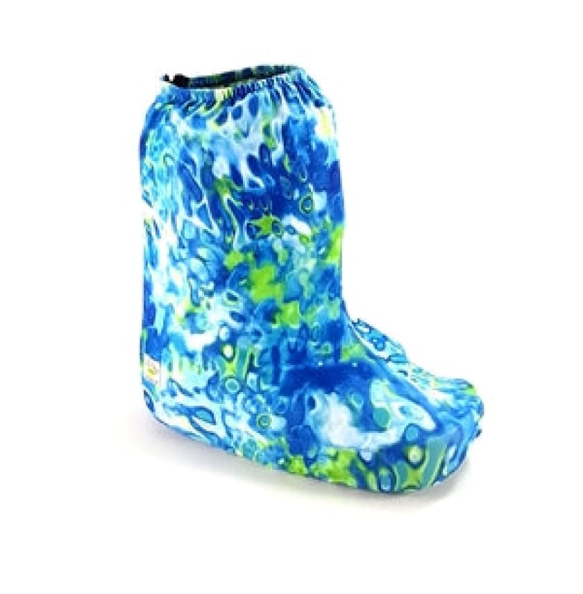 My Recovers WALKING BOOT COVER Low Top Zippered Back TRANQUILITY - CHOOSE A SIZE - BOOT COVERS