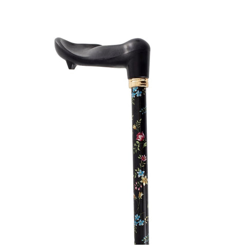 ORTHOPEDIC-ADJUSTABLE PALM GRIP- BLACK FLORAL