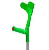 OSSENBERG FOREARM CRUTCHES - NEONS with ANATOMIC SOFT GRIPS - Neon Green - CRUTCHES-Forearm