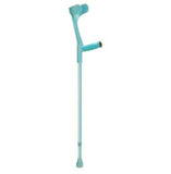 OSSENBERG FOREARM CRUTCHES OPEN CUFF - CLASSIC FULL COLORS - Teal/Turquoise (darker than in picture) - CRUTCHES-Forearm