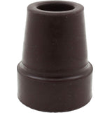 Standard Cane Tip - Brown Smooth 3/4’’ - TIPS / FERRULES