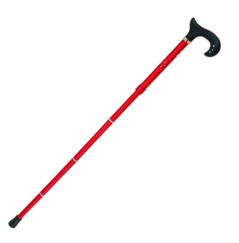 SWAROVSKI FOLDING CANE-RED