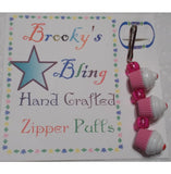 Brookys Bling Zipper Pulls for All of Your Zippers - Cupcake Madness - ACCESSORIES