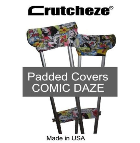 CRUTCHEZE CRUTCH PADDED COVERS - COMIC DAZE