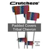 CRUTCHEZE CRUTCH PADDED COVERS - TRIBAL CHEVRON - CRUTCH-Padsn Grips