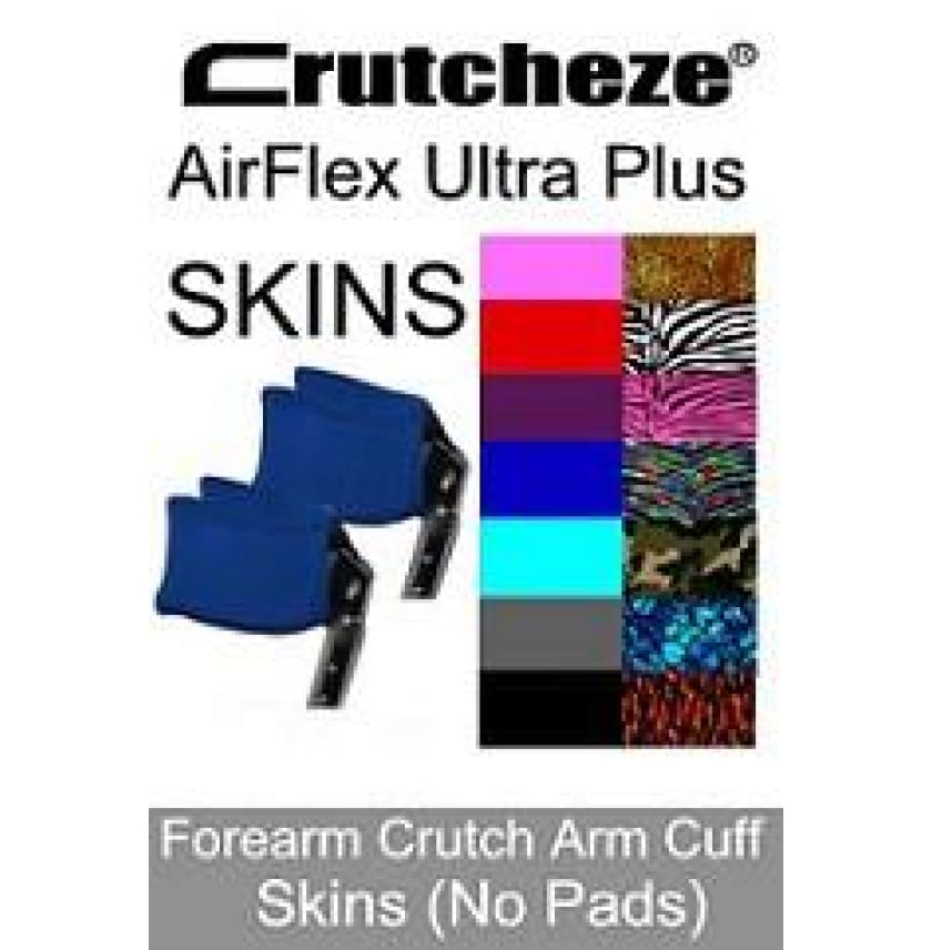 CRUTCHEZE FOREARM CRUTCH PAD COVERS - Make your choice here - Forearm Crutch Pads & Grips