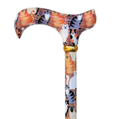 DERBY ADJUSTABLE, CLASSIC CATS CANE