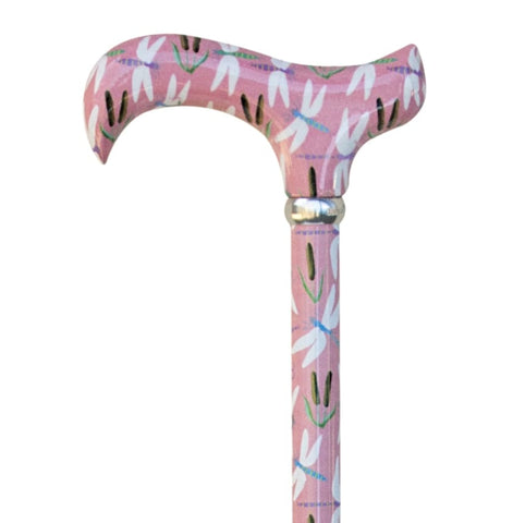 DERBY ADJUSTABLE, DRAGONFLIES CANE