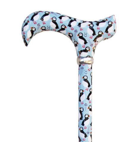 DERBY ADJUSTABLE, PUFFINS CANE