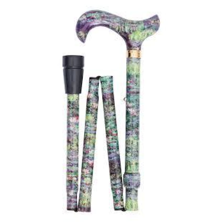 FOLDING CANE-National Gallery-Monets Waterlilies - NEW ARRIVALS