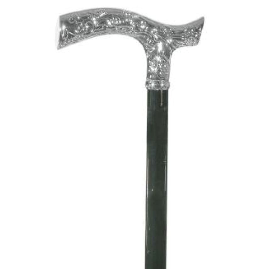 FORMAL CANE FRITZ CHROME EMBOSSED - CANES