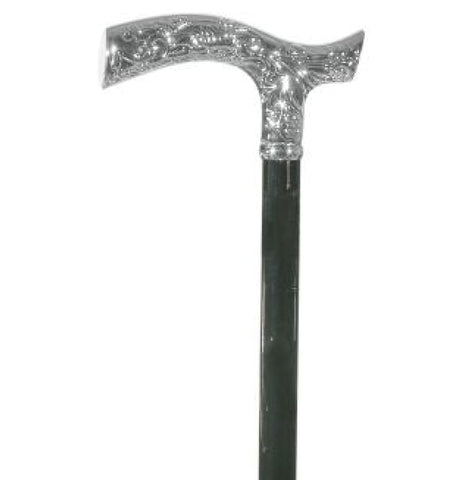 FORMAL CANE FRITZ CHROME EMBOSSED