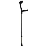 KOWSKY FOREARM CRUTCHES OPEN CUFF Soft Anatomic Grip Full Color - Black - CRUTCHES-Forearm