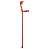 KOWSKY FOREARM CRUTCHES OPEN CUFF Soft Anatomic Grip Full Color - Red - CRUTCHES-Forearm