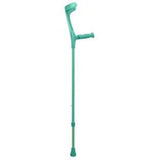 KOWSKY FOREARM CRUTCHES OPEN CUFF Soft Anatomic Grip Full Color - Turquoise - CRUTCHES-Forearm