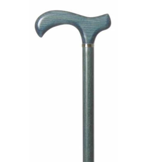 MELBOURNE BLUE - WOOD CANE  Cool Crutches by Jackie, Classy Canes