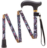 Mini Slimline Folding Canes with Pouch - Blackberry - CANES