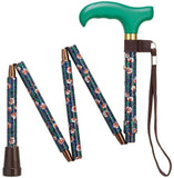 Mini Slimline Folding Canes with Pouch - Trumpet Vines - CANES