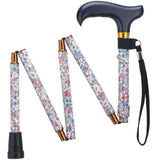 Mini Slimline Folding Canes with Pouch - Wildflowers - CANES