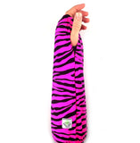 My Recovers ARM CAST COVER PINK ZEBRA - Medium (see chart) - ARM CAST COVERS