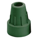 OSSENBERG CRUTCH OR CANE TIPS 16 mm 5/8 (PAIR) - Green - TIPS / FERRULES