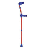OSSENBERG KIDS FOREARM CRUTCHES FULL COLOR - Blue/Red - CRUTCHES-Forearm