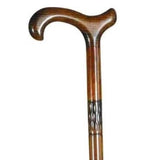WOOD BEECH MILLED DERBY CANE - CANES